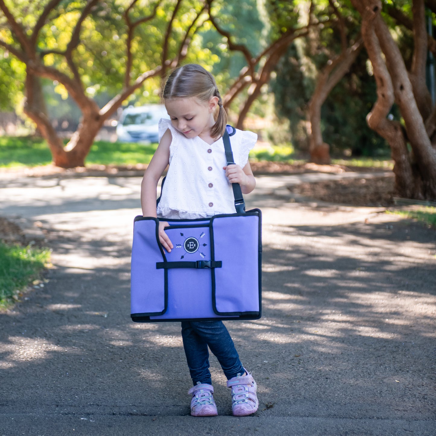 Travel Tray with organized storage for Kids