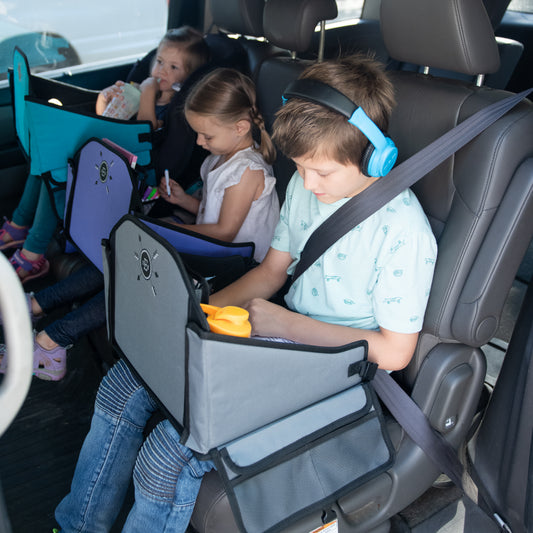 Travel Tray with organized storage for Kids
